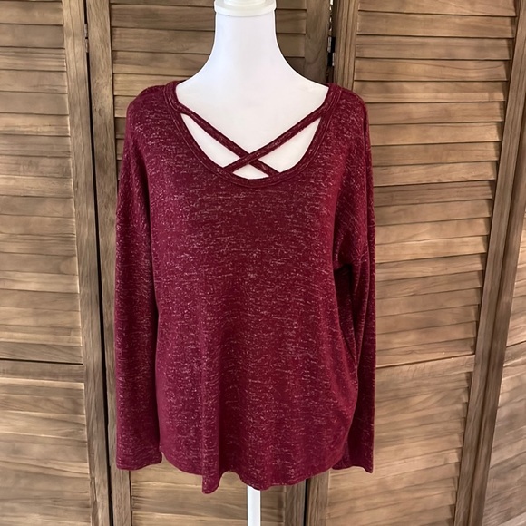 A New Day long‎ sleeve hi-low top - Picture 1 of 10